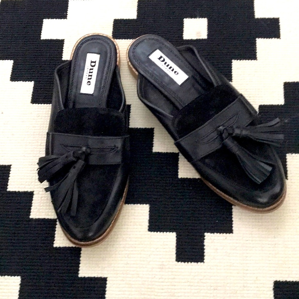 Dune slip on shoes
